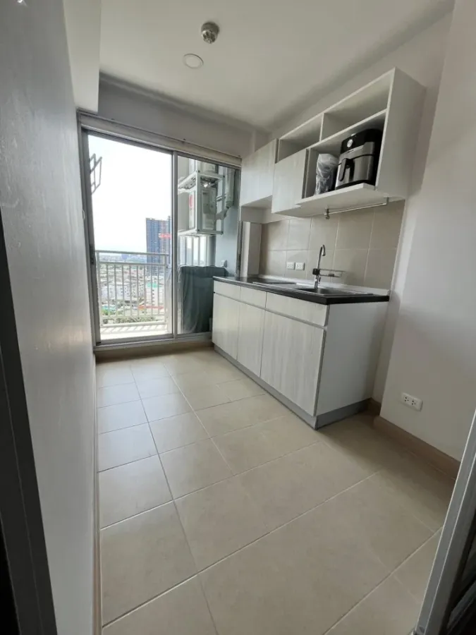 For sale/rent Supalai Park Talat Phlu Station, ready to move in, high floor, fully furnished, reserve now.