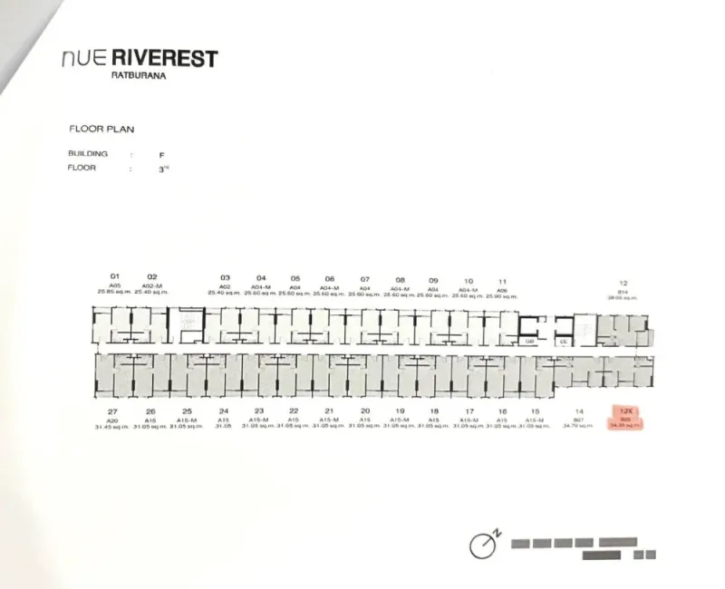 ขาย Nue Riverest Ratburana ห้องน่าอยู่ เฟอร์พร้อม หิ้วกระเป๋ามาได้เลย++