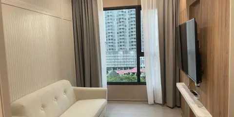For Rent ไลฟ์ อโศก-พระราม 9 ห้องสวยมาก ตกแต่งสไตล์นินิมอล โทนอบอุ่น น่าอยู่มากก ห้ามพลาดเลยน้า