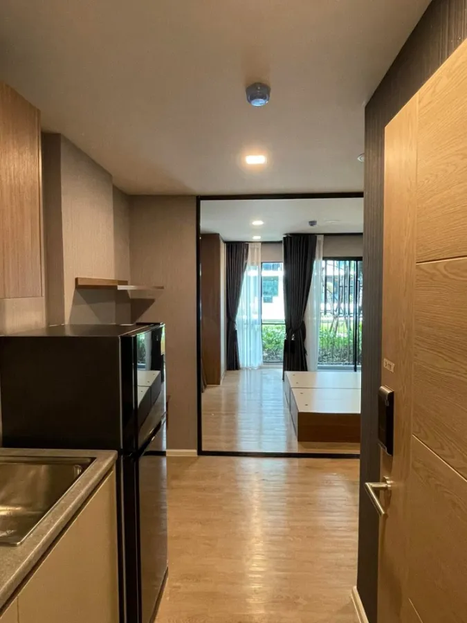 ให้เช่า Kave Town Shif ห้องใหญ่ขนาด 28 ตร.ม ได้วิวสระแจ่มๆ มีทุกอย่างครบ สนใจรีบจองเลยก่อนหลุดมือ