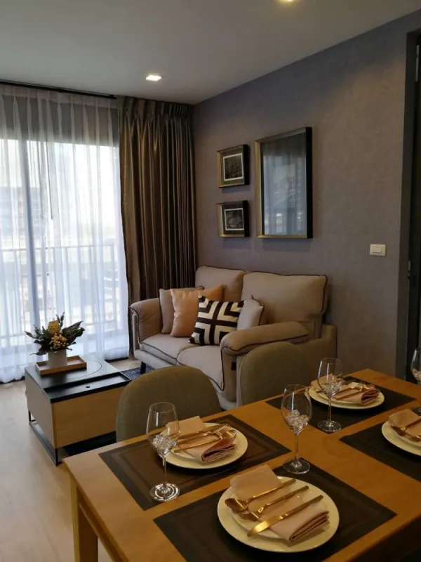 ขาย ปล่อยเช่า The Base garden Rama 9 ห้องมุม เป็นส่วนต้วมาก 2 ห้องนอน 1 ห้องน้ำ สนใจรีบเลยจ้าา