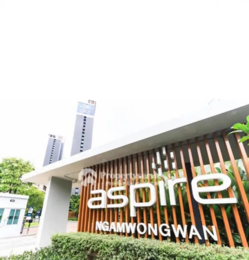 ให้เช่า คอนโด Aspire งามวงศ์วาน ห้องตกแต่งด้วยwall paper ทั้งห้อง เฟอร์นิเจอร์ได้ครบ มาก่อนได้ก่อนนะ
