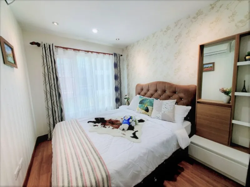 For Rent Regent Home Sukhumvit 81 ห้องแต่งสวย พร้อมติดวอลเปเปอร์อย่างดี ราคาอย่างโดน จองเลย