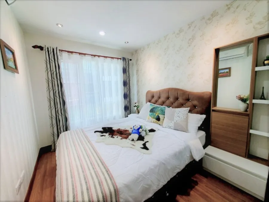 For Rent Regent Home Sukhumvit 81 ห้องแต่งสวย พร้อมติดวอลเปเปอร์อย่างดี ราคาอย่างโดน จองเลย