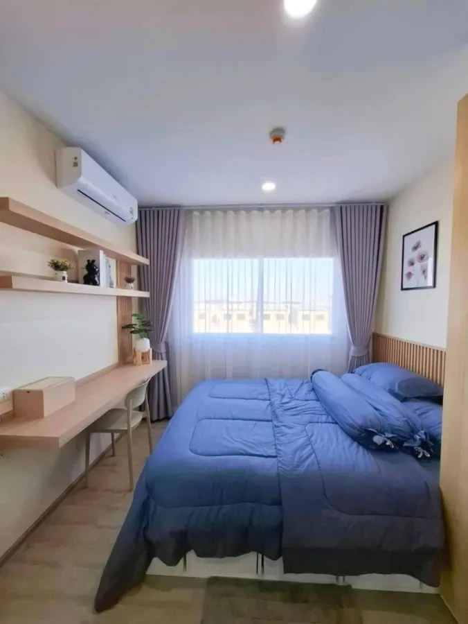 For sale or rent: Sena Kit Bangna - Km.29, beautiful room, wallpapered throughout the room, with amenities. Come and reserve now!