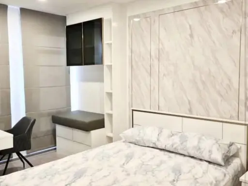 ขาย ให้เช่า ASPIRE อโศก-รัชดา ห้องแต่งสวย บิ้วอินทั้งห้อง โทนสบายตาสุดๆ