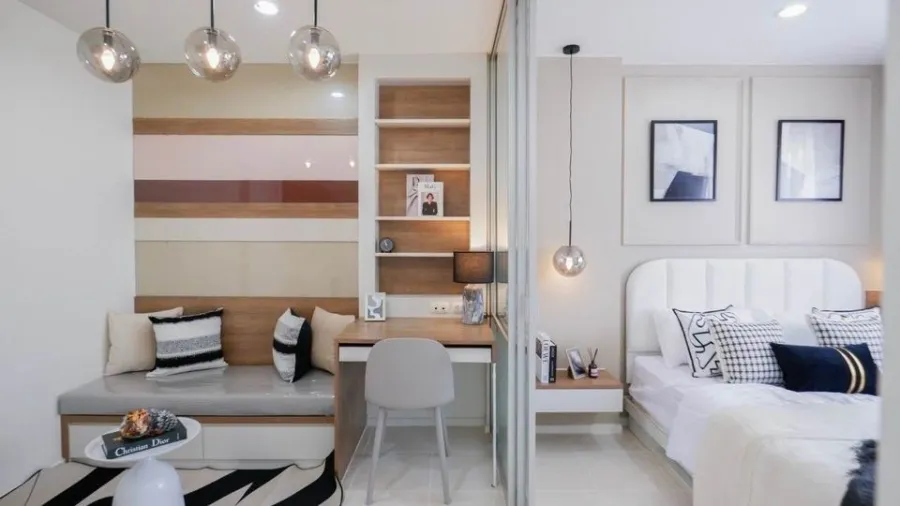 ขาย ลุมพินี คอนโดทาวน์ รามอินทรา-ลาดปลาเค้า ห้องแต่งสวย บิวท์อินจัดเต็ม ดูดีน่าอยู่มาก ไม่จองคือพลาด