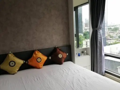 Condo for s rent, Rhythm Sukhumvit 36-38, high floor, beautiful view, nice room, good location, near BTS, don't wait, book now!!