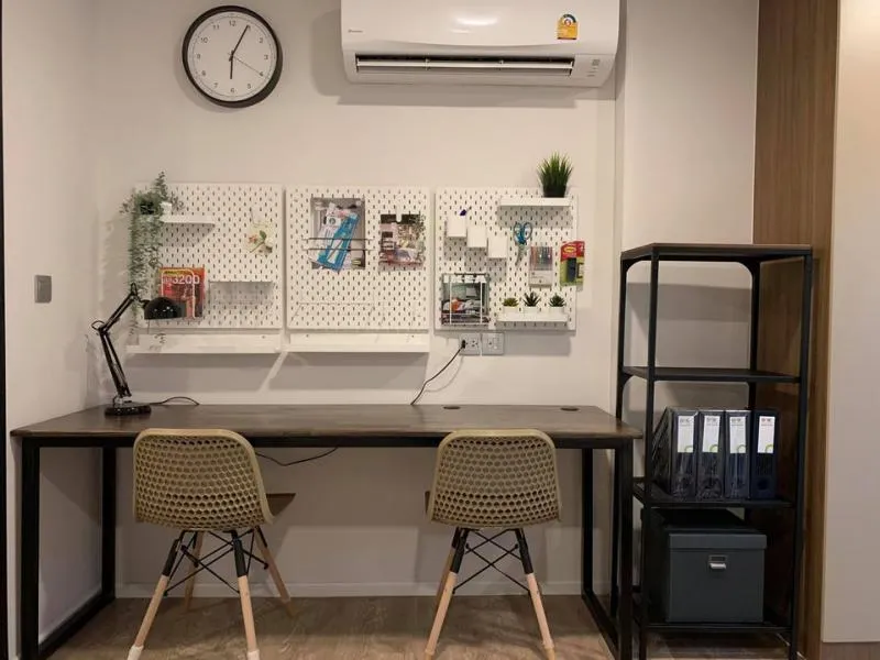 น่าอยู่มากๆๆ ห้องใหญ่ แต่งสวย วิวสวนด้านในโครงการ ตื่นมาสดชื่นแน่นอน ให้เช่า เคฟ ทาวน์ สเปซ
