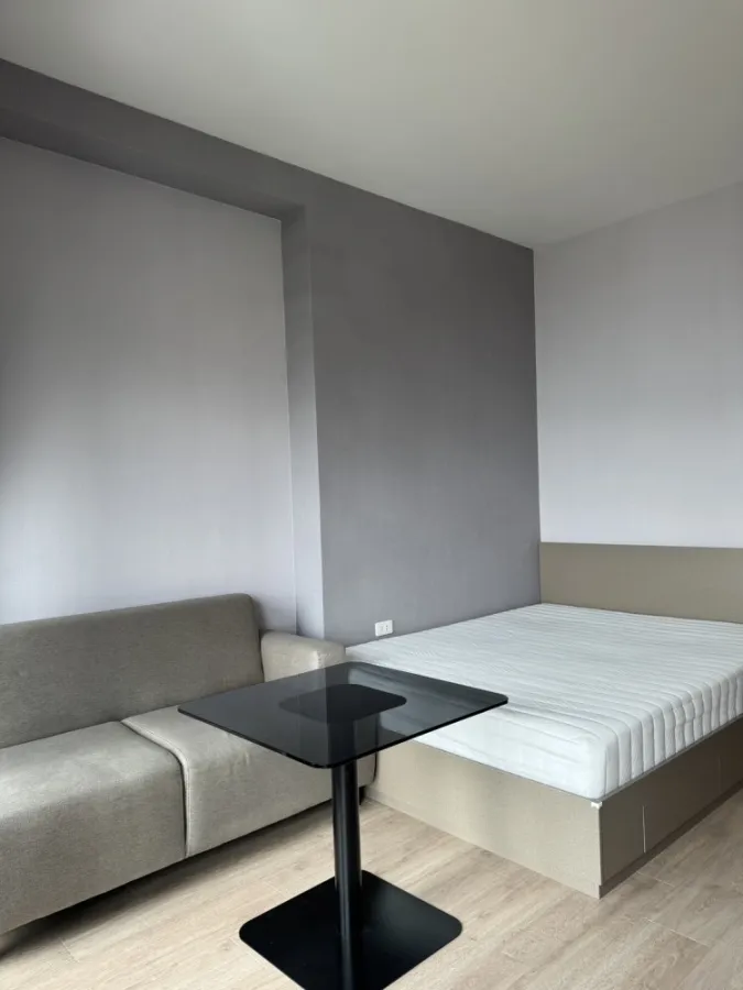 For rent!! Condo Ideo Rama 9 - Asoke, 17th floor, Building B, fully furnished. Ready to move in, don't miss it!!