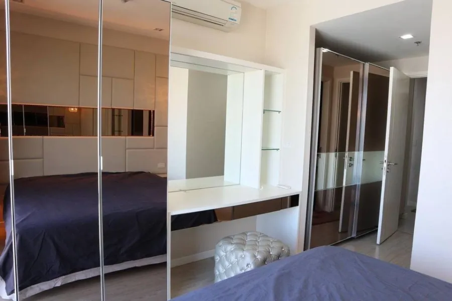 Condo for rent, Star View, decorated with built-ins mixed with marble patterns, river view, high floor, don't wait.