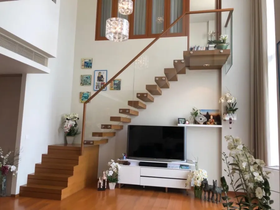 ขาย เดอะ สุโขทัย เรสซิเด้นซ์ ห้อง duplex ตกแต่งน่าอยู่ ลงตัวสุดๆ วิวสุดปัง จองแล้วไม่ผิดหวังจ้า