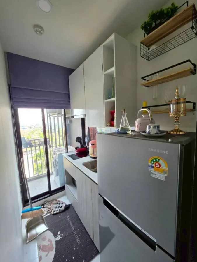 For rent: Origin Plug & Play Nonthaburi Station, 12th floor, fully furnished unit. Book now!