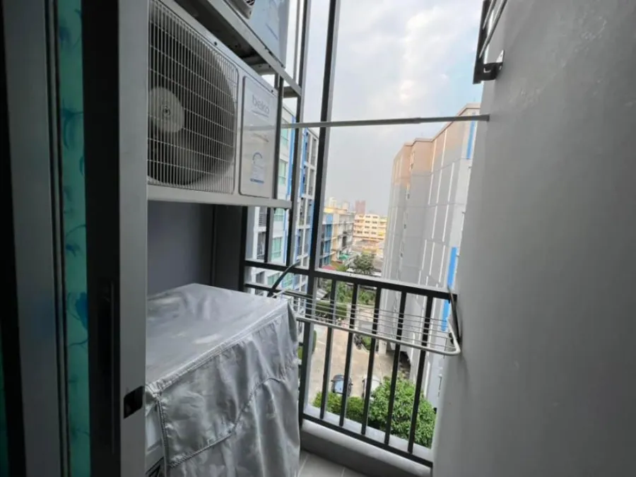 Condo for rent, The Kith Plus Sukhumvit 113, fully furnished, ready to move in, convenient transportation, don't wait, hurry and grab it!