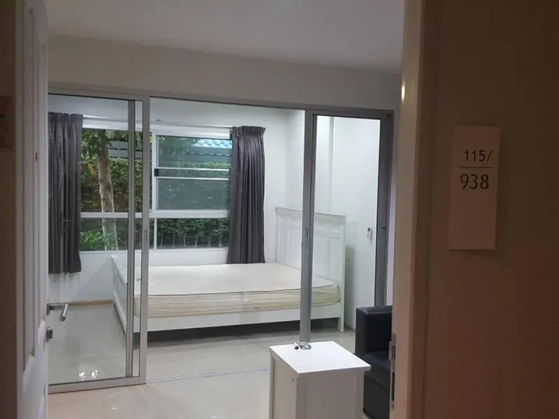 ขาย D-condo rattanathibet ห้องเงียบสงบ ข้างหลังติดสวน ห้องสวยตกแต่งใหม่ ติด wallpaperสวยๆ รีบเลย