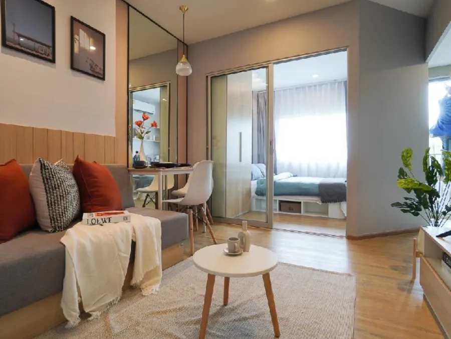 Down payment for sale, Sena Kit Bangna - Km.29, 5th floor, not very high, separate rooms, open view, interested, hurry and book now.