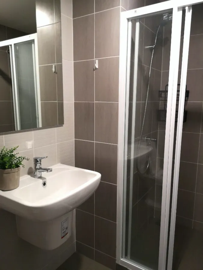 For rent, Kensington Sukhumvit-Theparak, 14th floor, fully furnished and electrical appliances. Book now.