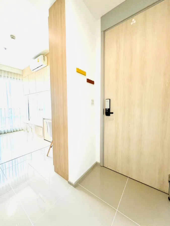 Condo for sale, M Chatuchak, fully decorated, complete with furniture + electrical appliances. Ready to move in, reserve now.
