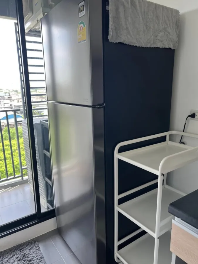 For rent, The Excel Khu Khot, partitioned room Complete electrical appliances, good price, hurry up to reserve before it's out of hand.
