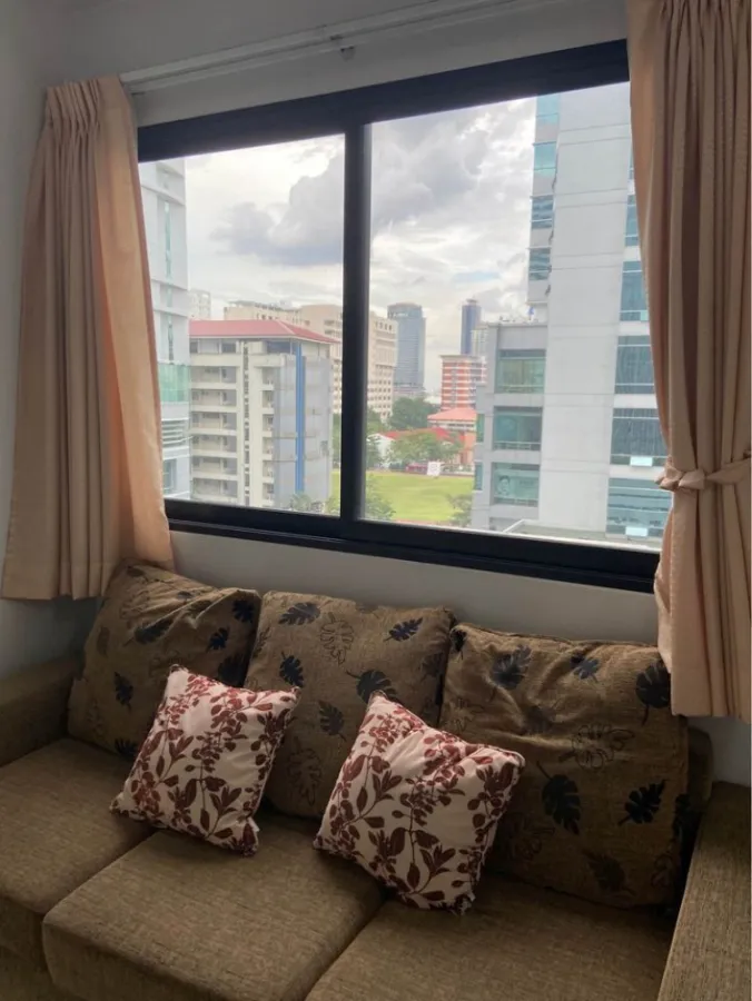 Condo for rent, Supalai Premier Place Asoke, 1 bedroom, large size, ready to move in, near the university, don't wait!