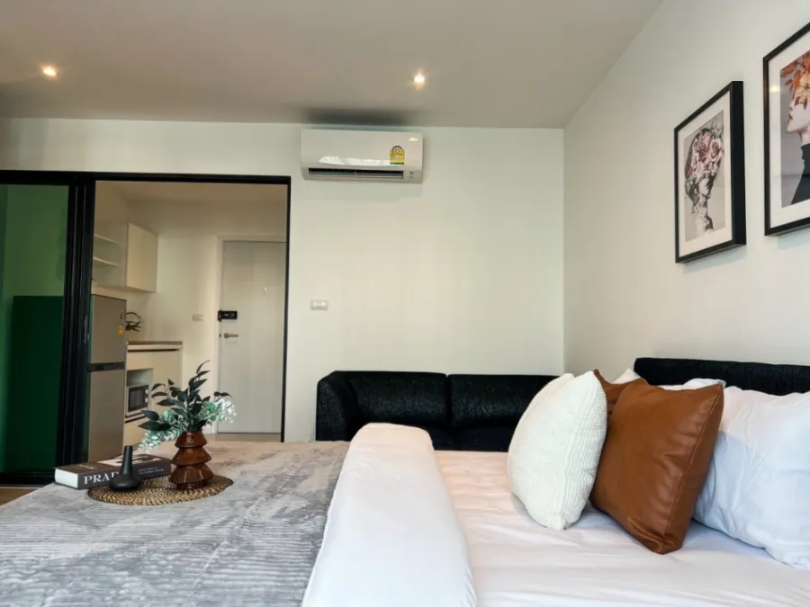 For rent, Icon Do Serithai, Green Space, city view, no building blocking, good atmosphere, hurry to reserve!