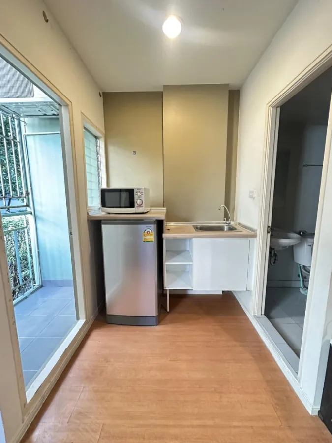 Condo for sale, Lumpini Township, Rangsit, Khlong 1, studio room, 1st floor, suitable for people who don't like taking elevators, reserve now.