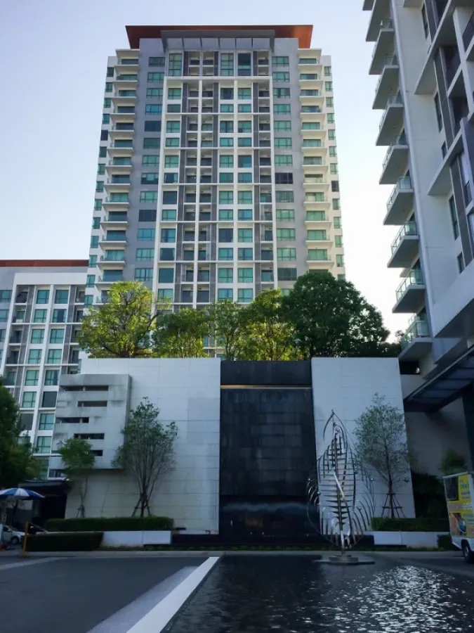 Condo for rent, The Room Sukhumvit 62, 1 bedroom, 1 bathroom, pool view, near BTS, convenient to travel, don't miss it!!