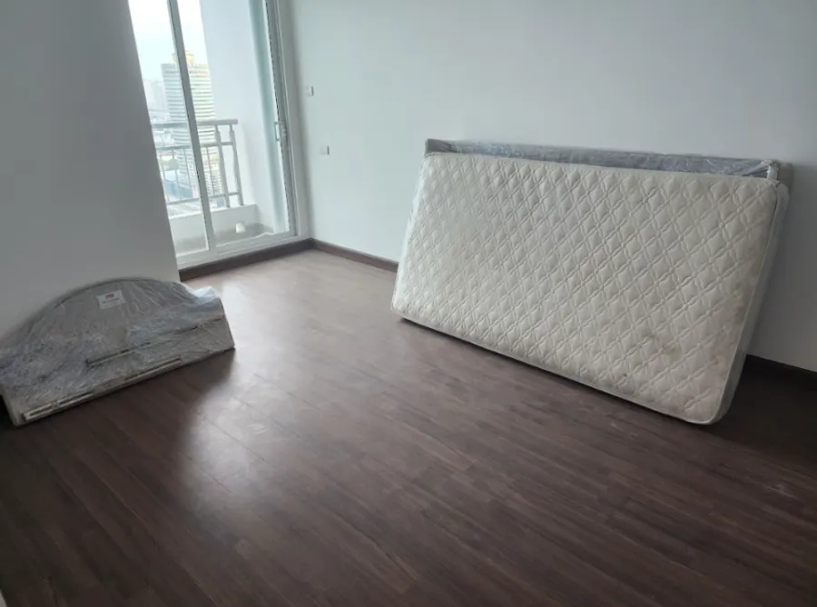 Condo for rent, Supalai Prima Riva, high floor, beautiful view, complete built-in furniture, don't wait.