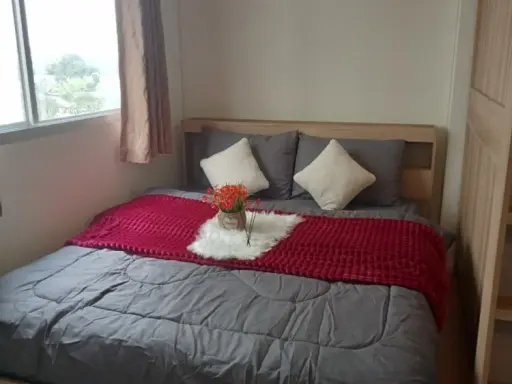 For rent, Lumpini Township, Rangsit, Khlong 1, 3rd floor, beautiful room, fully furnished, nice to live in. If interested, hurry and reserve now, don'