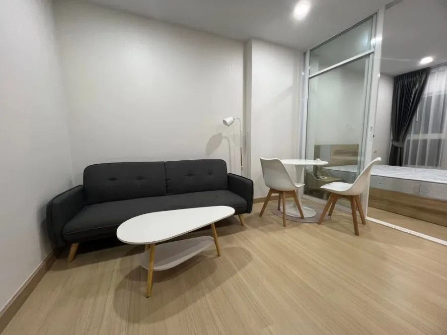 For rent - Supalai Veranda Ramkhamhaeng, spacious room, comfortable, 20th floor, high view, complete here, hurry and reserve.