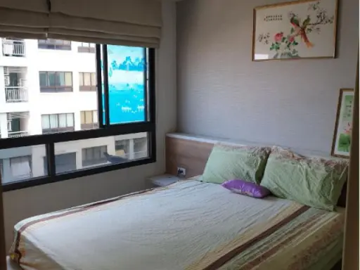 Condo for rent, Lumpini Place Ratchada-Thapra, nice room, ready to move in, ready to move in. Don't miss it