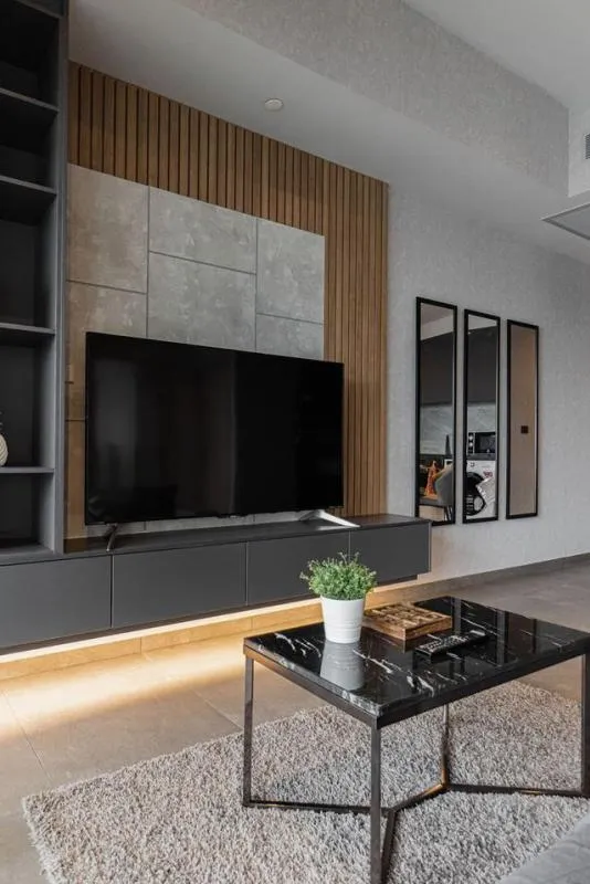 Condo for rent, The Lofts Asoke, 26th floor, beautiful view, beautiful room, convenient transportation, don't wait !!