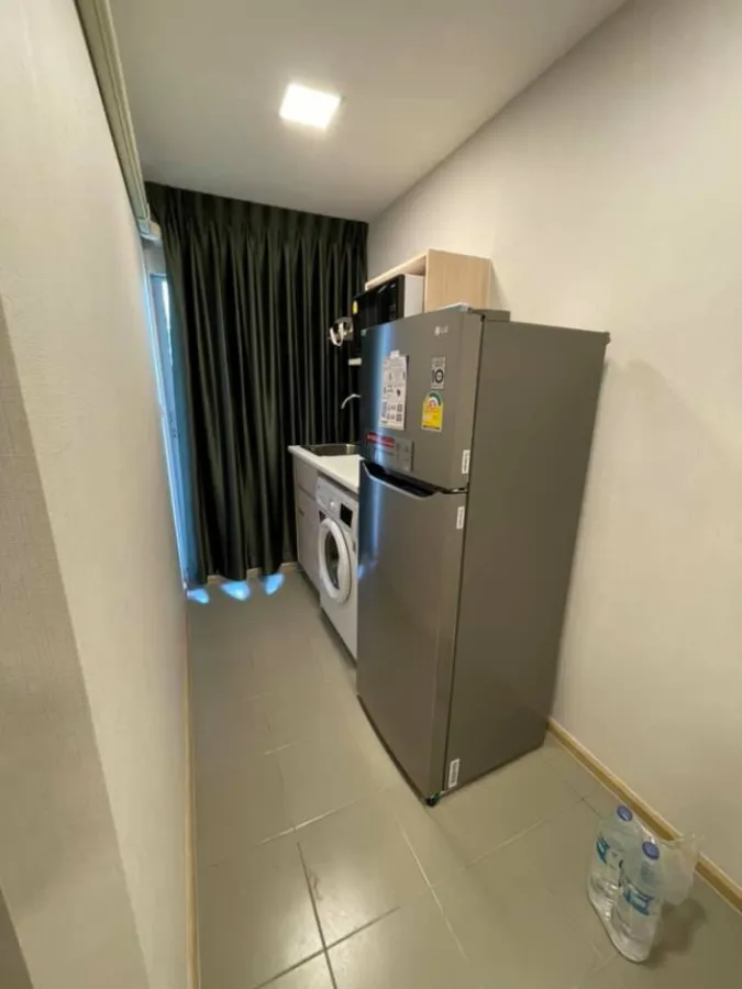 Khun Phra, beautiful room, very bright view, very pleasant, has everything, book now at Plum Condo Rangsit Alive 1 for rent.