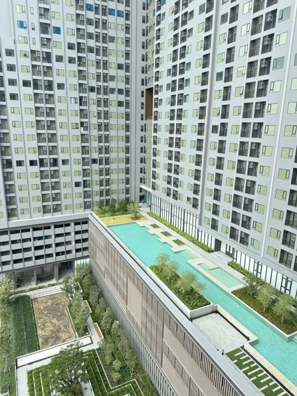 ขายดาวน์ The Livin Ramkhamhaeng ห้อง 1 bedroom plus ทิศเหนือ ไม่โดนแดด อยู่แล้วเย็นสบายทั้งวัน ต้องจอง