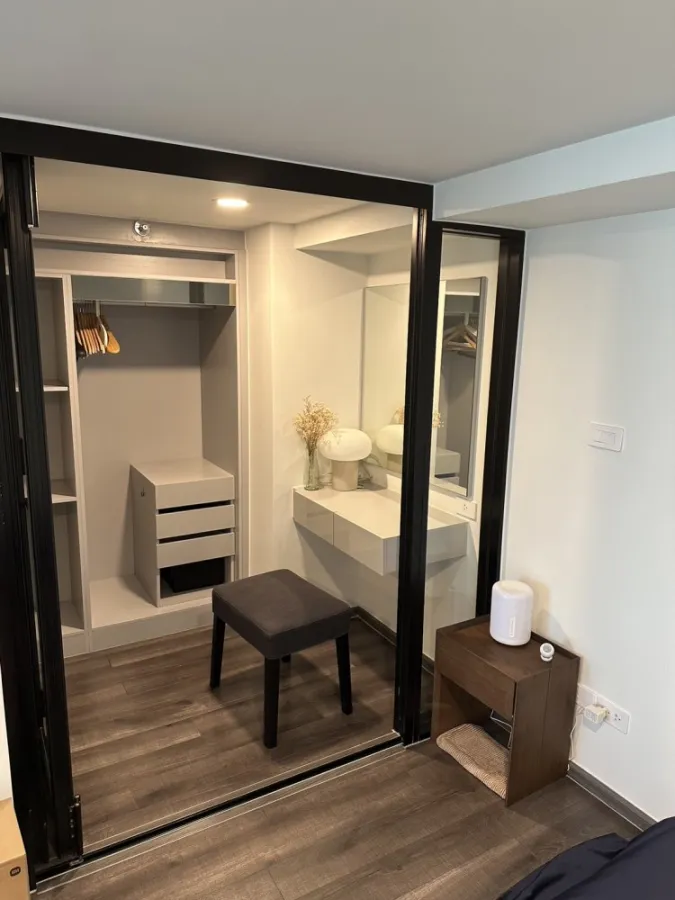 ให้เช่า KnightsBridge Space Rama 9 ชั้น 16 ห้องมุมเป็นส่วนตัว DUPLEX ห้องกว้าง สวยน่าอยู่ จองเลย