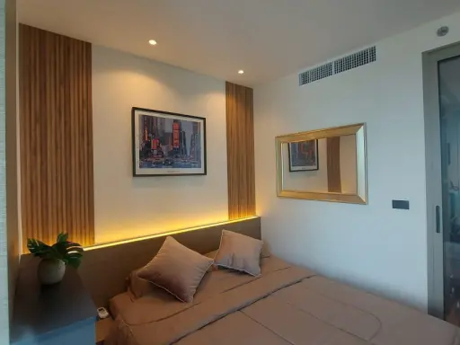 For rent: The Riviera Ocean Drive (Jomtien), high floor, studio room, beautifully decorated, fully furnished, don't miss out. images