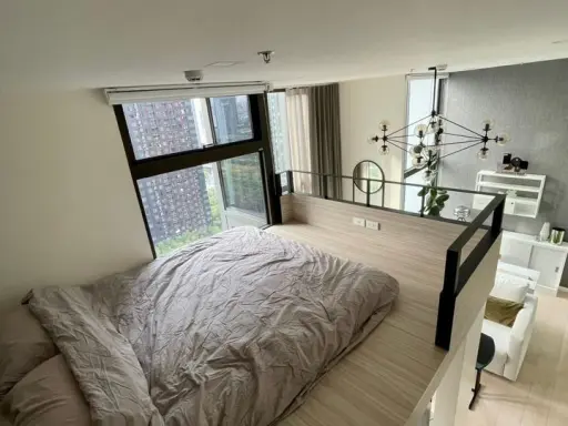 ว้าว ห้อง DUPLEX ตกแต่งน่าอยู่มาก ชั้น 21 วิวดีสุดๆ จองเลย ที่ Chewathai Residence Asoke ให้เช่า images