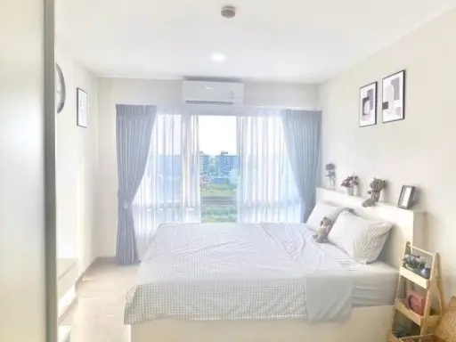 ให้เช่า Be Condo Paholyothin ห้องกว้างขวางอยู่สบาย เฟอร์พร้อม + เครื่องใช้ไฟฟ้าครบ รีบจองเลยอย่าพลาด+++