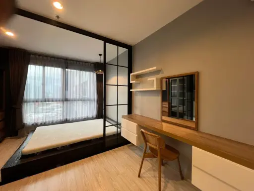 ให้เช่า Ideo Mobi Sukhumvit Eastgate ห้องชั้นสูง เฟอร์ + เครื่องใช้ไฟฟ้าครบครัน รีบจองเลยอย่าพลาด+++ images