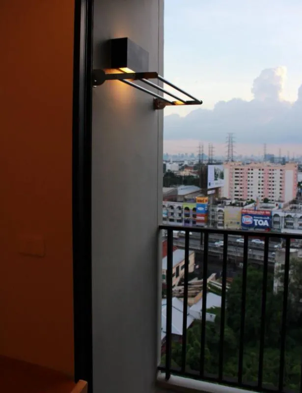 Condo for rent, The Base Chaengwattana, built in furniture, complete the whole room Beautiful room, well decorated, fast, slow