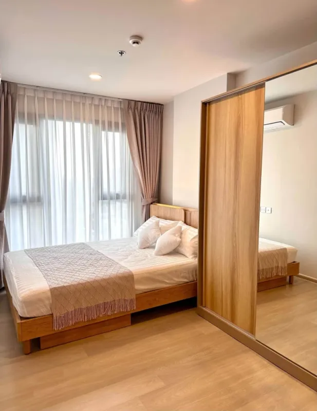ให้เช่า Aspire Onnut Station ห้องแต่งสไตล์ Cozy Modern เฟอร์ เครื่องใช้ไฟฟ้าครบ หิ้วกระเป๋าเข้าอยู่ได้ทันที