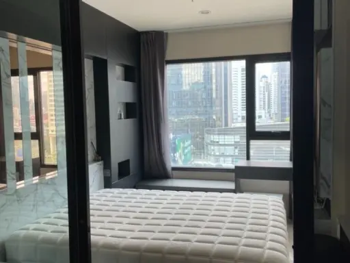 ให้เช่า คอนโด Life Asoke ห้องตกตแ่งคุมโทนสีดำ เท่สุดๆ พร้อมเฟอร์บิวท์อินอย่างดี สวยแบบนี้จองเลย images