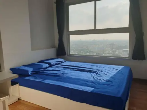 FOR RENT The Trust Condo Ngamwongwan, ready to move in, beautiful decoration, good view, see the morning sun, book quickly.