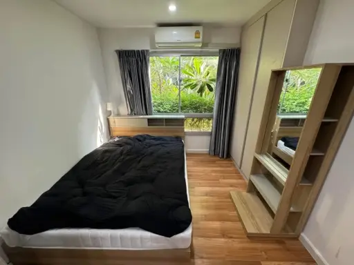 ให้เช่า V Condo Ladkrabang ห้องชั้น 1 วิวสระว่ายน้ำ เฟอร์นิเจอร์ครบครัน หิ้วกระเป๋าเข้าอยู่ได้เลยจ้า