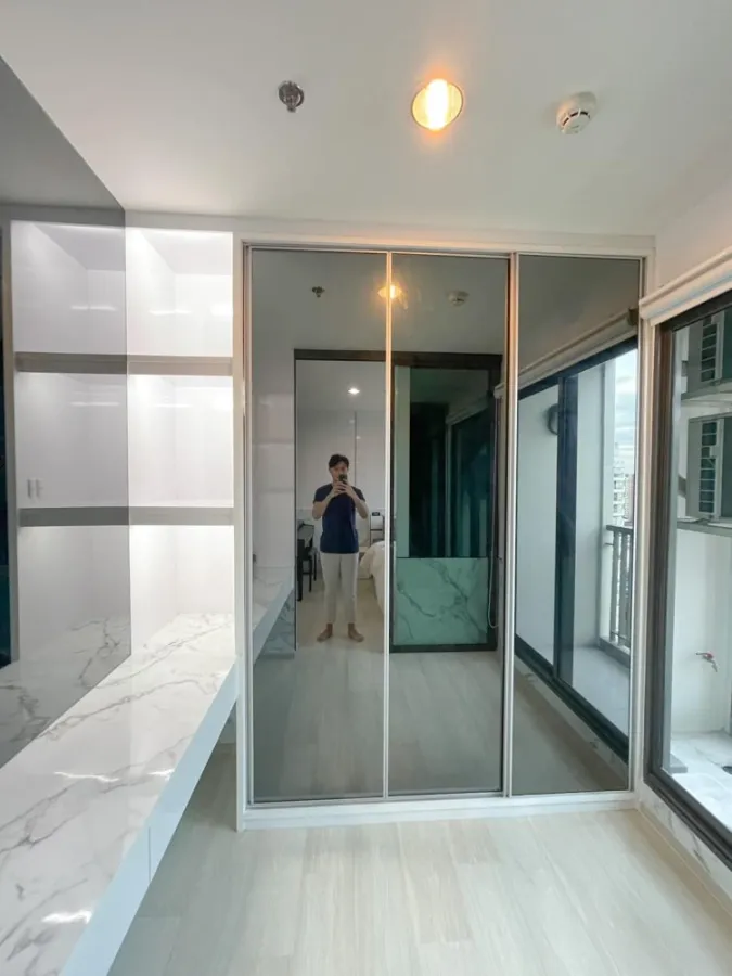 Selling Life Pinklao, high floor, decorated in minimal style. view of the Chao Phraya River Special price that you can't miss.