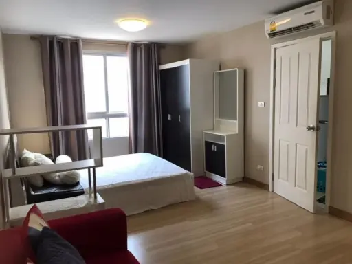 Condo for rent, Plum Condo Paholyothin 89, spacious room. Comes with complete electrical appliances. Hurry up.