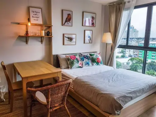 Urgent for rent !! Ideo O2 Condo, beautifully decorated room, pool view with garden, book now !!