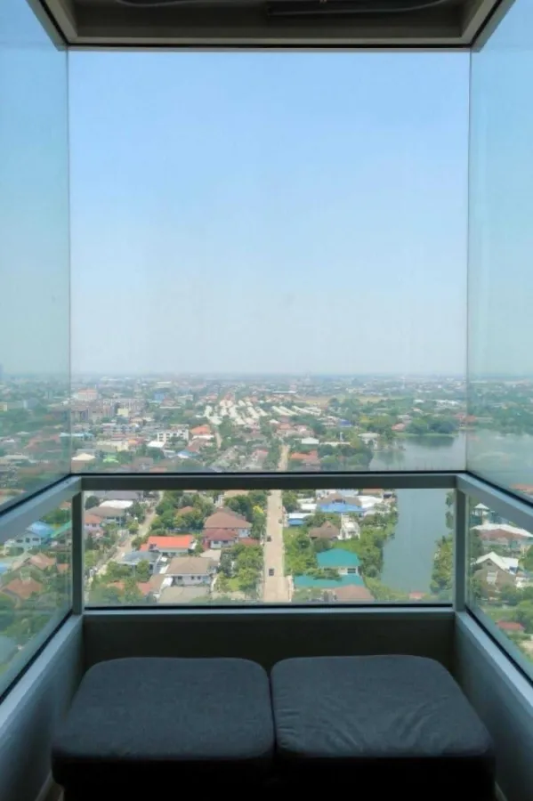 For rent, M Society Condominium, 2 bedrooms, 1 bathroom, fully furnished. Drag your bags in and you're ready to move in.