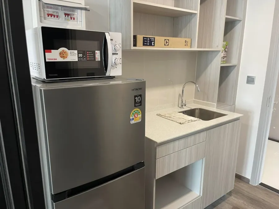 Condo for rent Kave Embryo Rangsit, separated rooms, good price, complete here, hurry and book now.