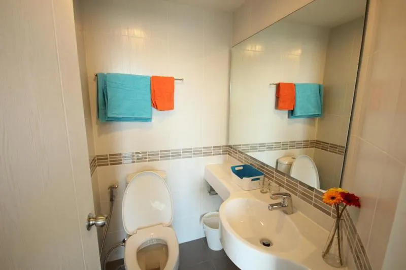 Sell / rent Lumpini Place Srinakarin-Huamark Station, beautiful room, garden view, fast water